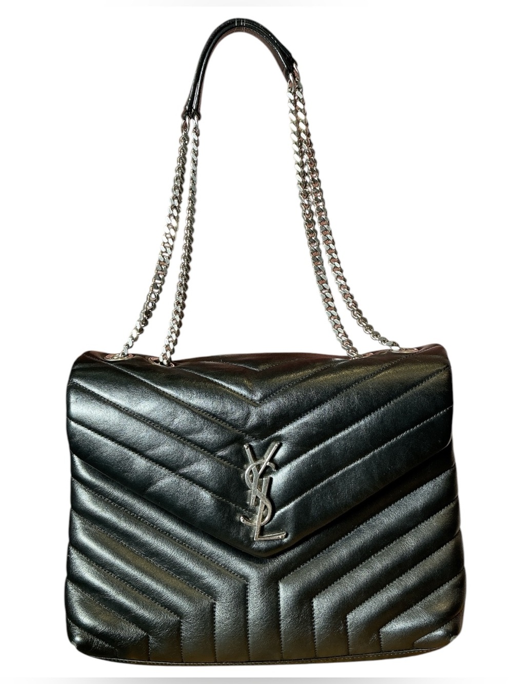 YSL Medium Loulou Matelasse Leather Shoulder Bag